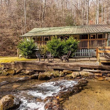 Villa Creekside 1920'S Farmhouse Bryson City Exterior foto
