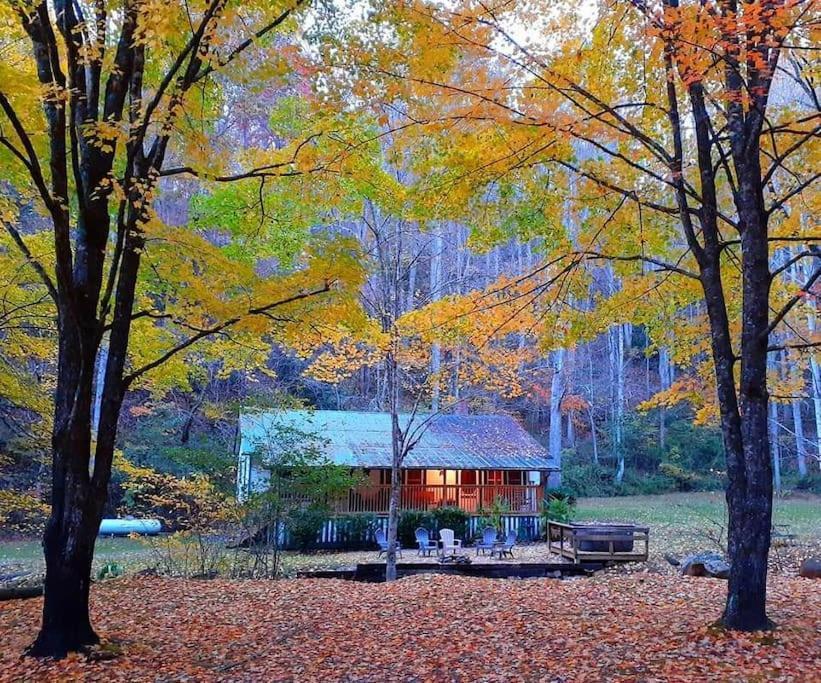 Villa Creekside 1920'S Farmhouse Bryson City Exterior foto