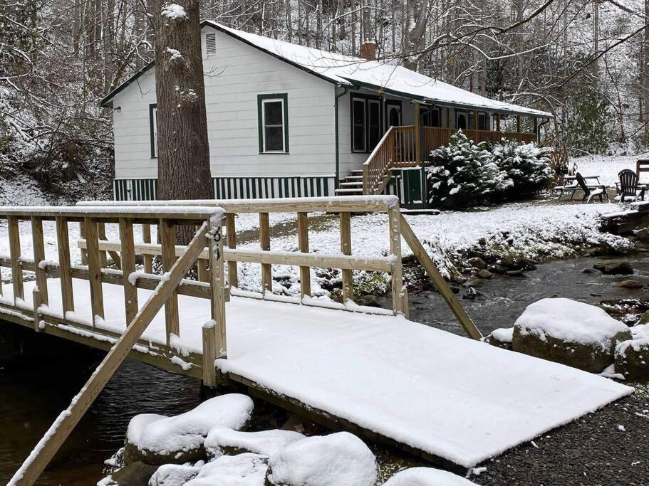 Villa Creekside 1920'S Farmhouse Bryson City Exterior foto