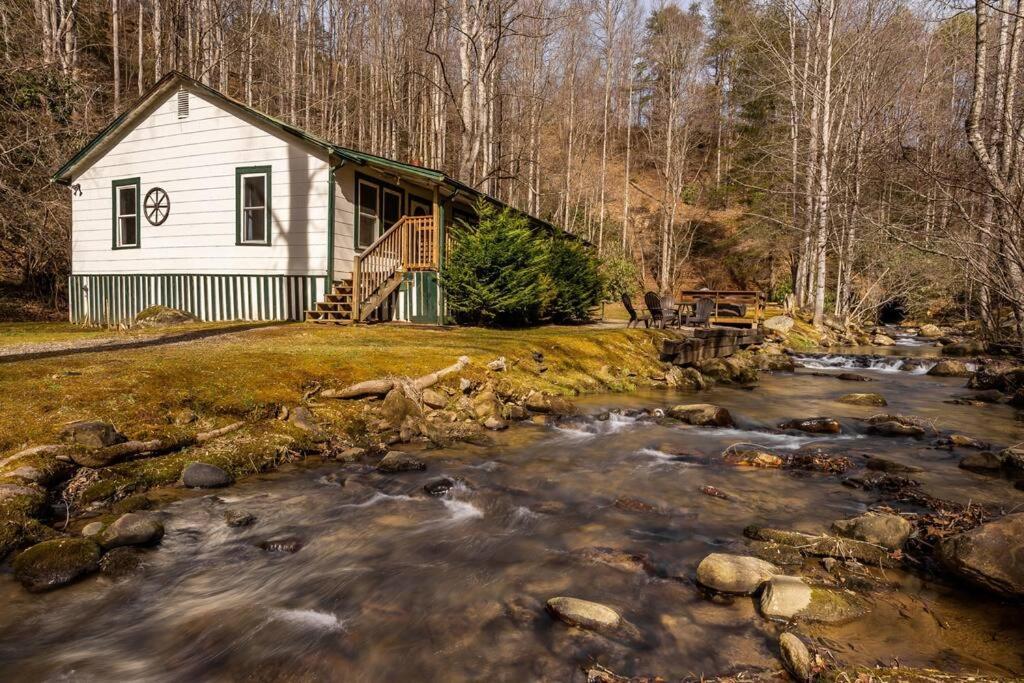 Villa Creekside 1920'S Farmhouse Bryson City Exterior foto